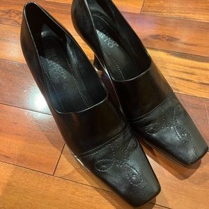 Franco sarto leather heels